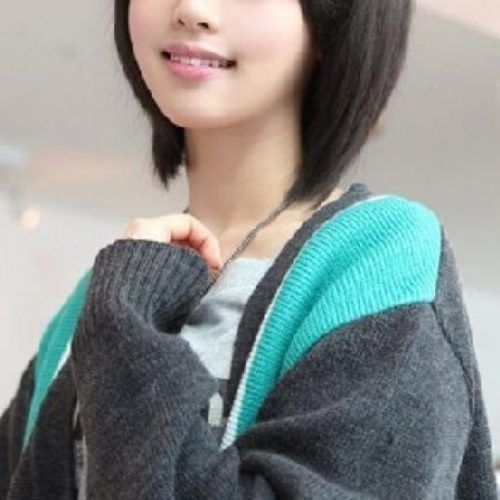 Cute Asian Hairstyles For Round Faces (Photo 14 of 20)