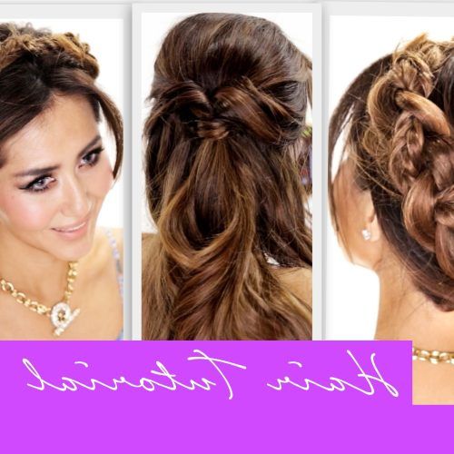 Easy Braided Updos For Medium Hair (Photo 12 of 15)