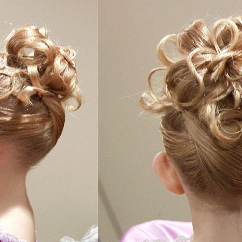 Updo Hairstyles For Little Girl With Short Hair (Photo 6 of 15)
