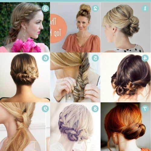 Cute And Easy Updo Hairstyles (Photo 4 of 15)