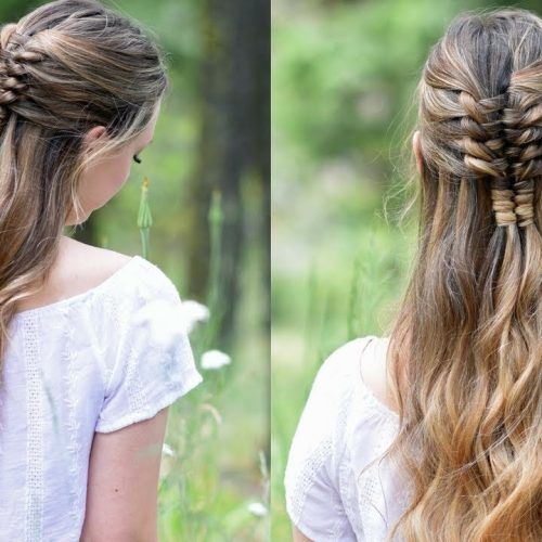 Double Floating Braid Hairstyles (Photo 18 of 20)