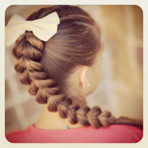 French Braid Pull Back Hairstyles (Photo 14 of 15)