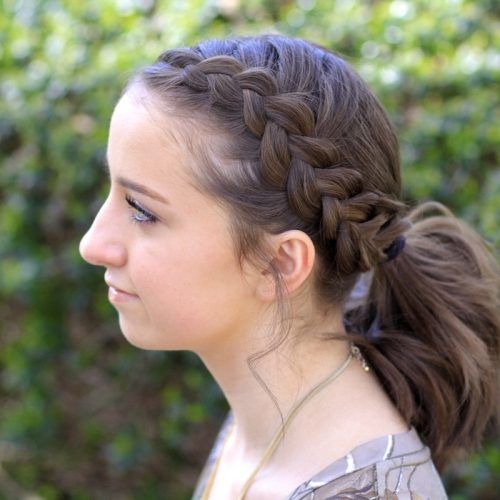 Loosely Braided Ponytail Hairstyles (Photo 19 of 20)