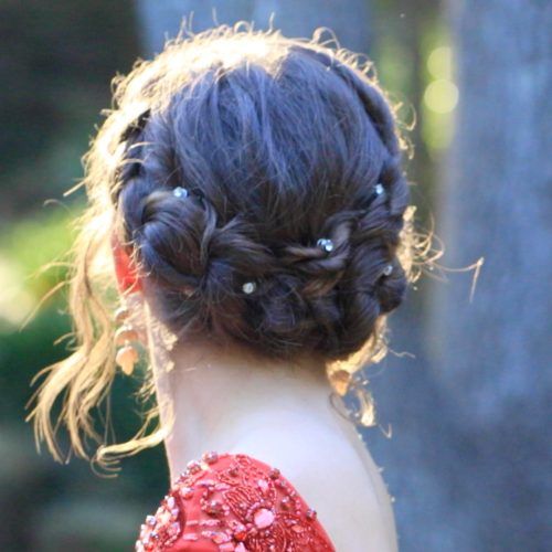 Rope Twist Updo Hairstyles With Accessories (Photo 9 of 20)