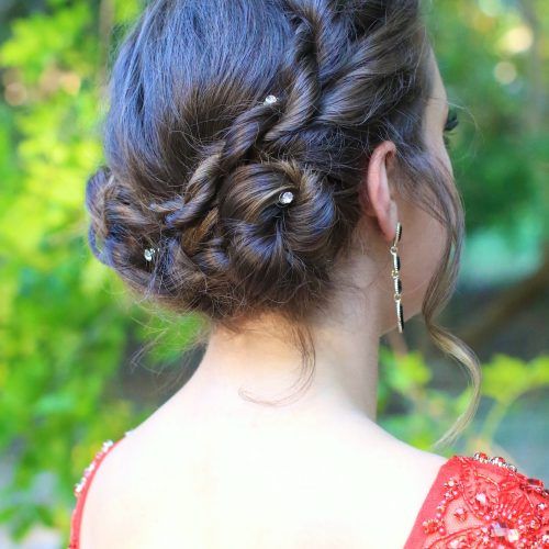 Rope Twist Updo Hairstyles With Accessories (Photo 1 of 20)