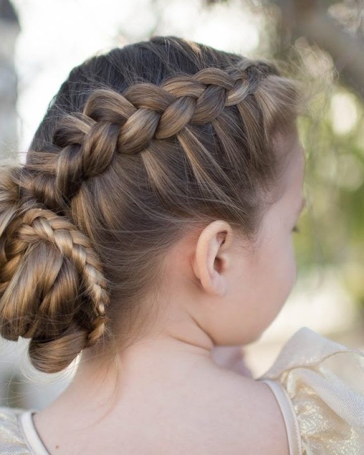 15 Inspirations Updo with Forward Braided Bun