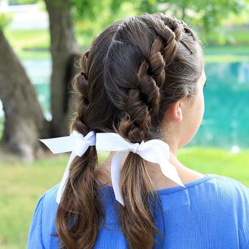 Knotted Braided Updo Hairstyles (Photo 18 of 20)
