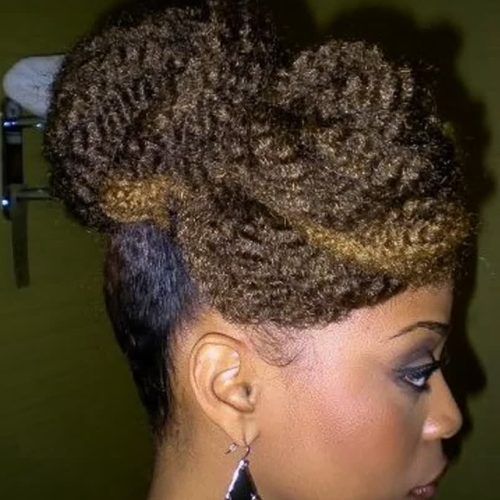 African Updo Hairstyles (Photo 5 of 15)