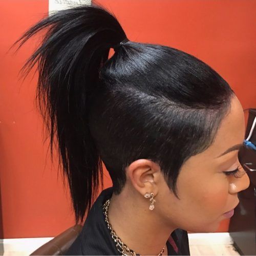 Afro Style Ponytail Hairstyles (Photo 15 of 20)