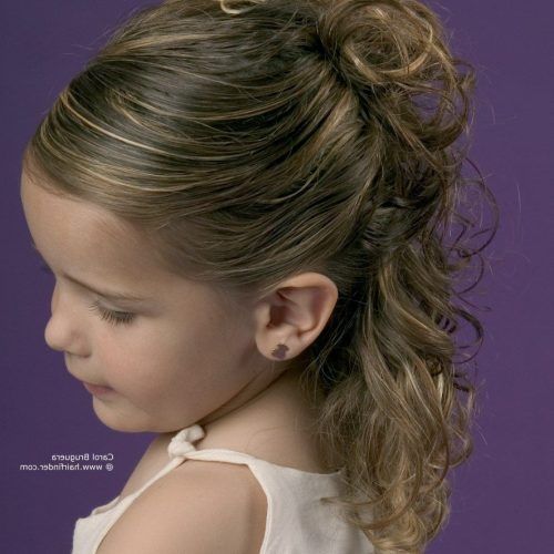 Updo Hairstyles For Little Girl With Short Hair (Photo 7 of 15)