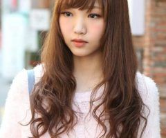 2024 Popular Korean Hairstyles for Girls with Long Hair