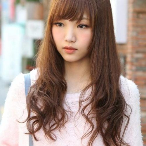 Korean Cute Girls Latest Hairstyles (Photo 9 of 15)