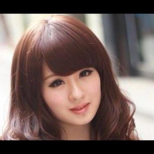 Korean Haircuts For Round Face (Photo 17 of 20)