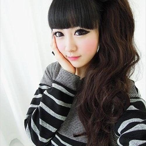 Korean Cute Girls Latest Hairstyles (Photo 13 of 15)