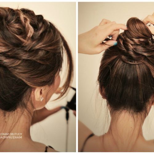Cute Updo Hairstyles For Long Hair (Photo 1 of 15)