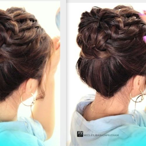 Braided Hairstyles With Buns (Photo 2 of 15)