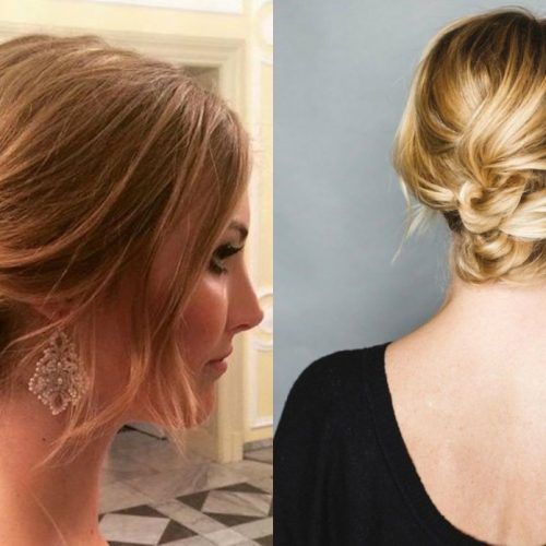 Cute Updos For Short Hair (Photo 4 of 15)