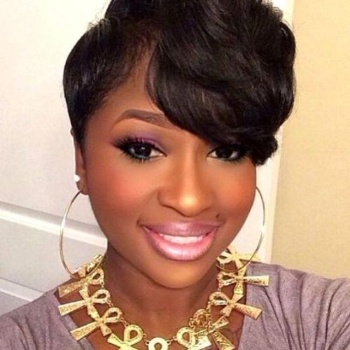 Cute Short Hairstyles For Black Women (Photo 8 of 20)