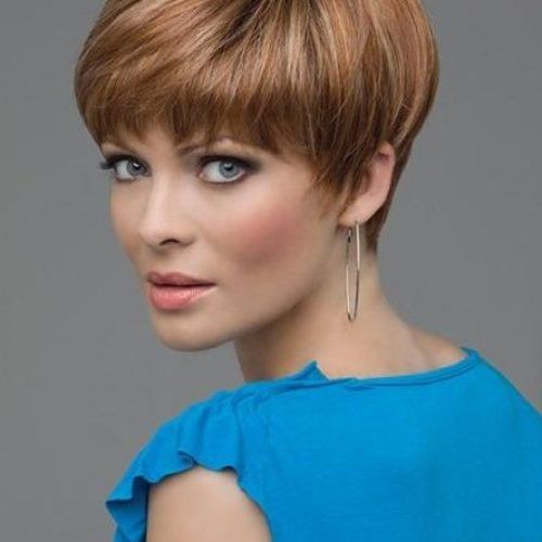 Short Straight Pixie Haircuts (Photo 8 of 20)