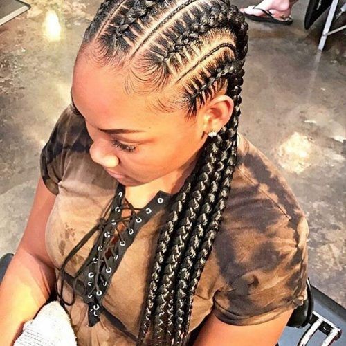 Braided Hairstyles To The Scalp (Photo 5 of 15)