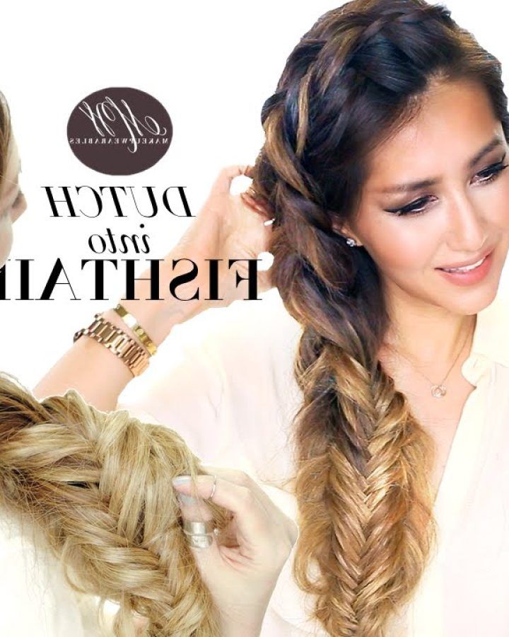 20 Photos Messy Side Fishtail Braided Hairstyles
