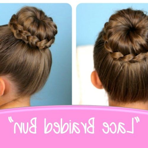 Two French Braid Hairstyles With A Sock Bun (Photo 12 of 15)