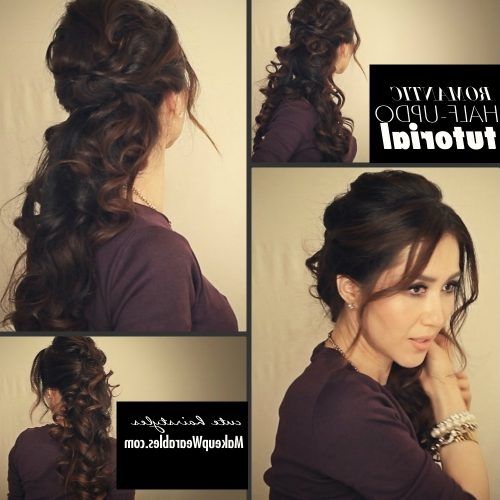 Curly Updo Hairstyles For Medium Length Hair (Photo 12 of 15)