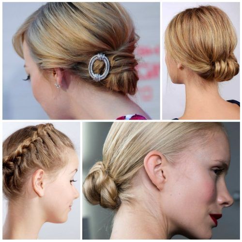 Cute Updo Hairstyles For Short Hair (Photo 11 of 15)