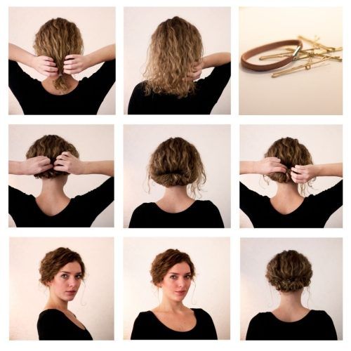 Cute Updos For Short Hair (Photo 8 of 15)
