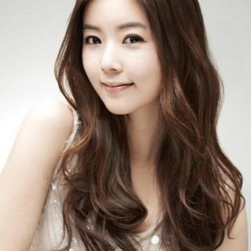 Korean Cute Girls Latest Hairstyles (Photo 10 of 15)