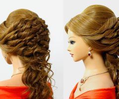 15 Best Collection of Romantic Bridal Hairstyles for Medium Length Hair
