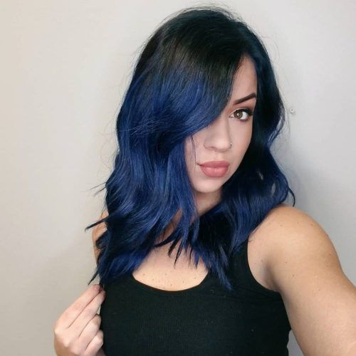 Short Hair Hairstyles With Blueberry Balayage (Photo 19 of 20)
