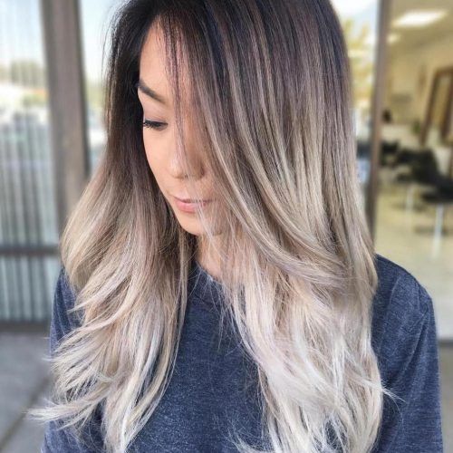 Ash Bronde Ombre Hairstyles (Photo 4 of 20)