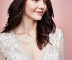 15 Best Collection of Wedding Hairstyles for Long Wavy Hair