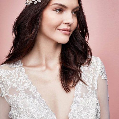Wedding Hairstyles For Long Wavy Hair (Photo 1 of 15)