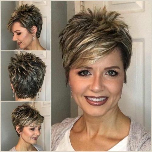 Long Wavy Pixie Hairstyles With A Deep Side Part (Photo 13 of 20)
