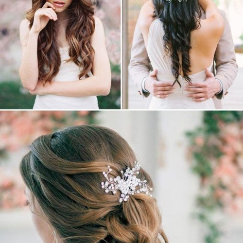 Wedding Hairstyles For Long Hair With Flowers (Photo 2 of 15)