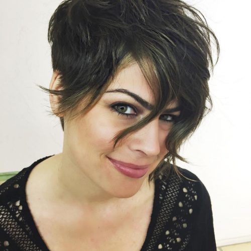 Asymmetrical Pixie Haircuts With Long Bangs (Photo 16 of 20)
