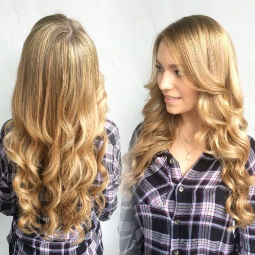 Soft Flaxen Blonde Curls Hairstyles (Photo 9 of 20)