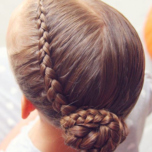 French Braids Into Braided Buns (Photo 4 of 15)