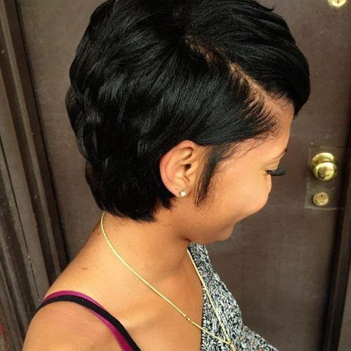 Short Haircuts For Relaxed Hair (Photo 16 of 20)