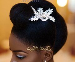 15 Inspirations Wedding Hairstyles for Natural Afro Hair