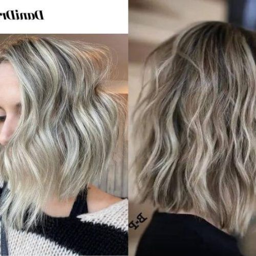 Messy, Wavy & Icy Blonde Bob Hairstyles (Photo 15 of 20)