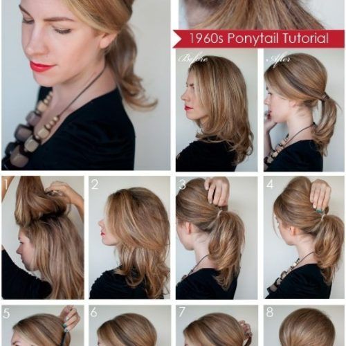 Ponytail Hairstyles For Layered Hair (Photo 6 of 20)