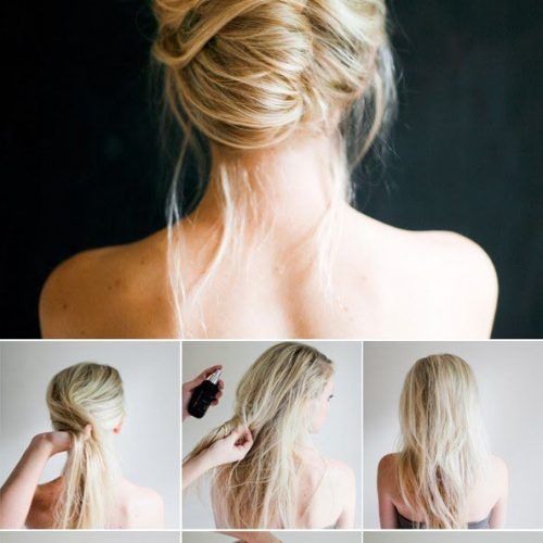 Twisted Buns Hairstyles For Your Medium Hair (Photo 10 of 20)