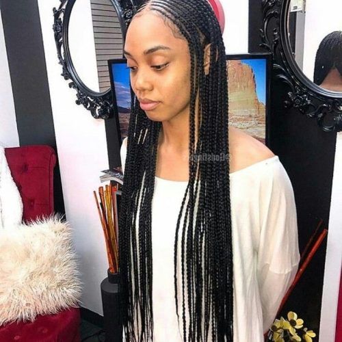 Braided Hairstyles To The Scalp (Photo 1 of 15)
