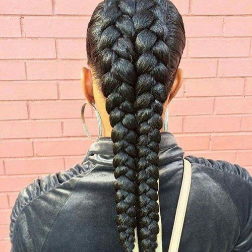 Twisted Braids Mohawk Hairstyles (Photo 6 of 20)