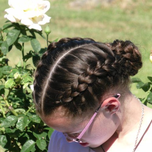 Double Crown Braid Prom Hairstyles (Photo 19 of 20)