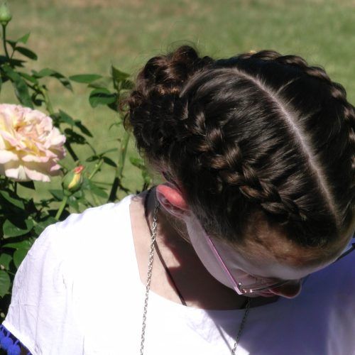 Blooming French Braid Prom Hairstyles (Photo 17 of 20)
