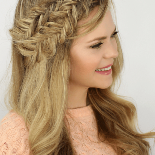 Double-Braided Single Fishtail Braid Hairstyles (Photo 19 of 20)